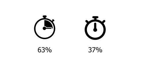 Comparison of fitness logo icons A vs B